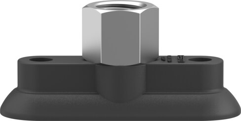 Suction cup with connection