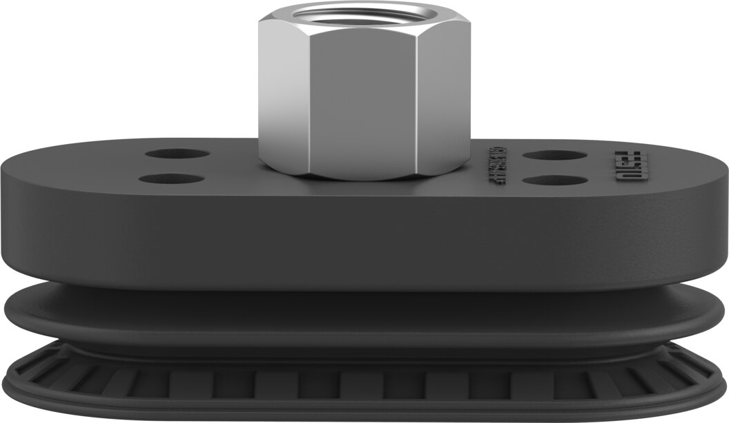 Suction cup with connection