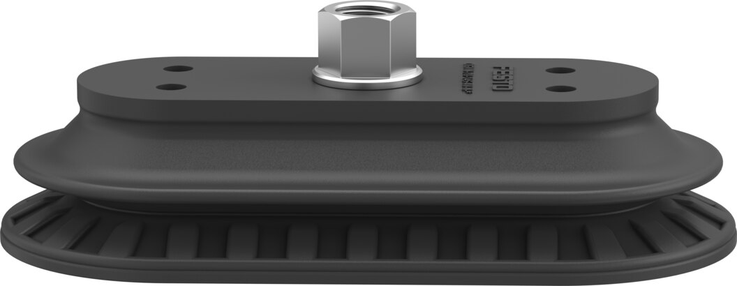 Suction cup with connection