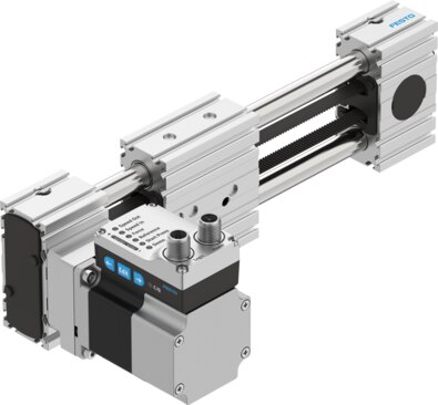 Toothed belt axis unit