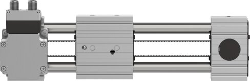 Toothed belt axis unit