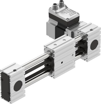 Toothed belt axis unit