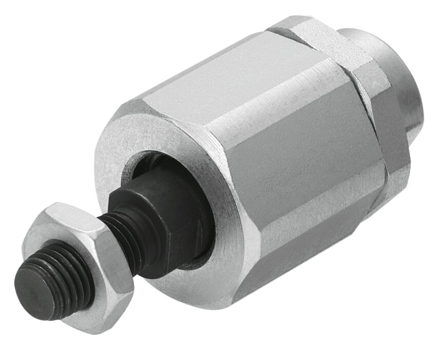 Self-aligning rod coupler