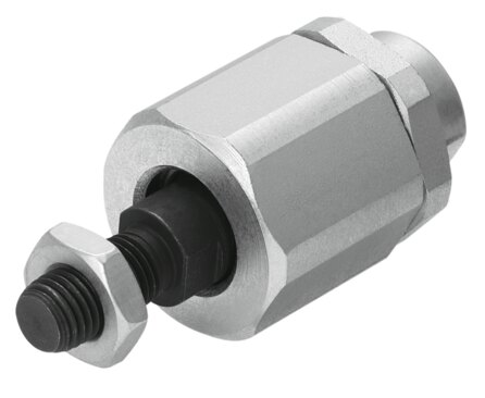 Self-aligning rod coupler