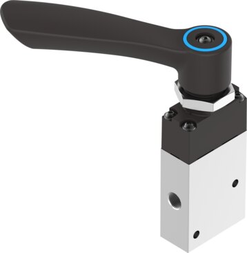 Hand lever valve