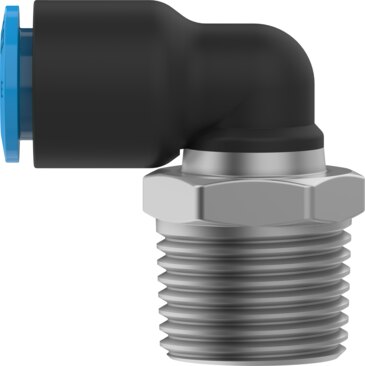 Push-in L-fitting