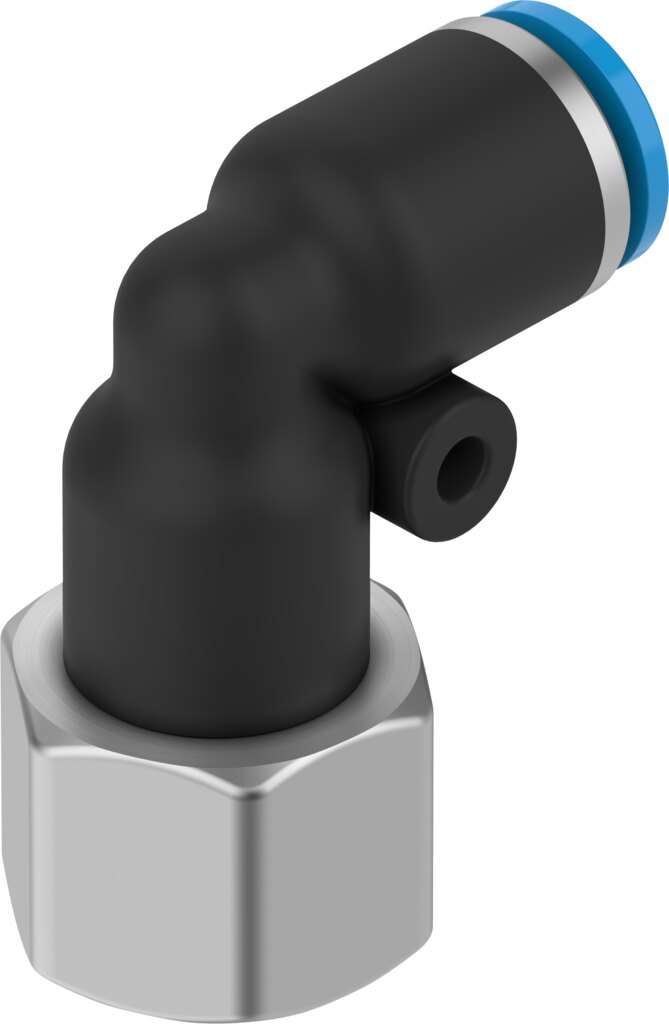 Push-in L-fitting