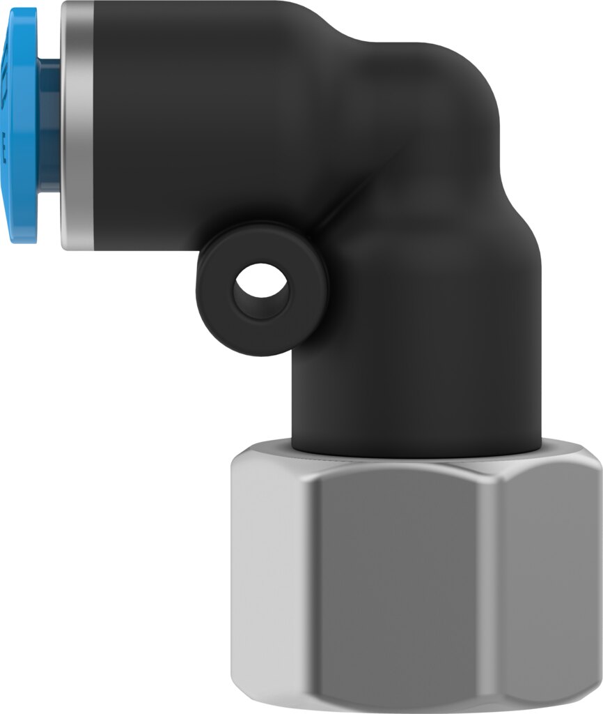 Push-in L-fitting