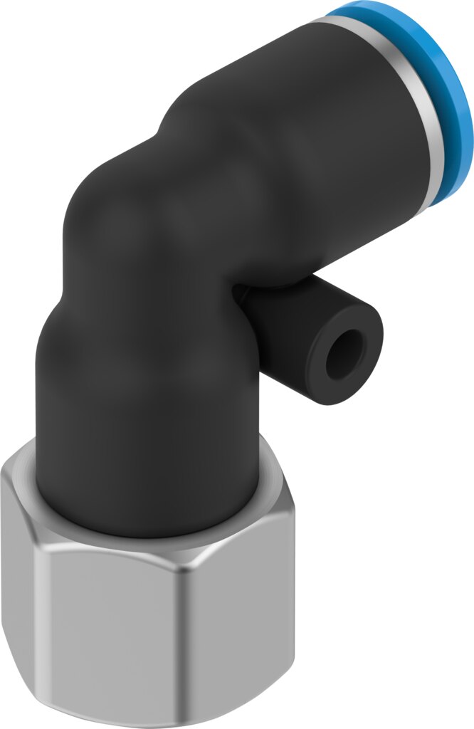 Push-in L-fitting