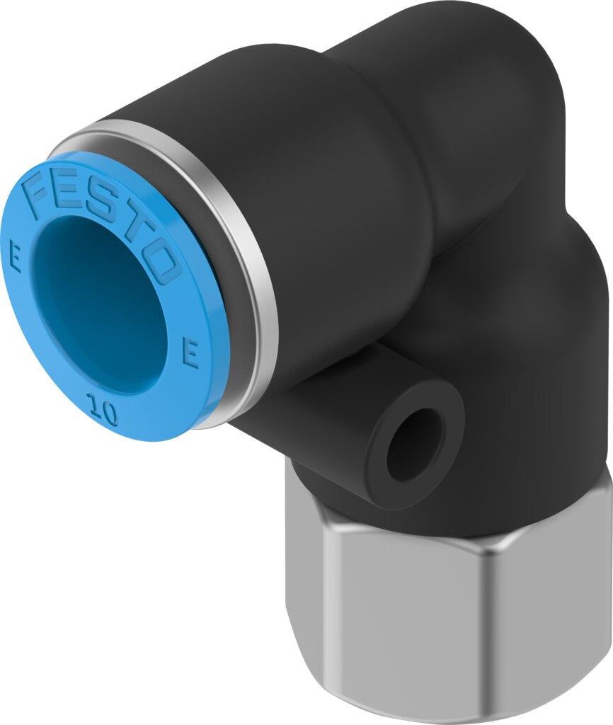 Push-in L-fitting