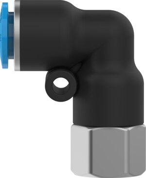 Push-in L-fitting