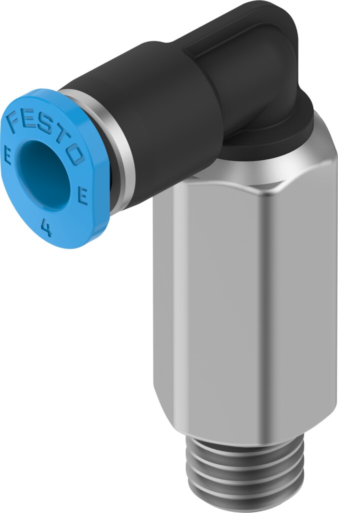 Push-in L-fitting, long