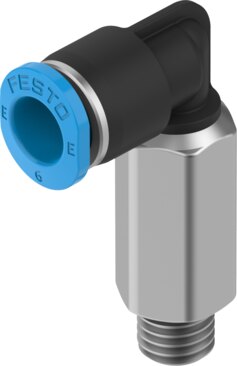Push-in L-fitting, long