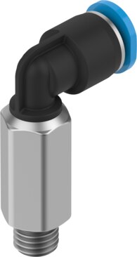 Push-in L-fitting, long