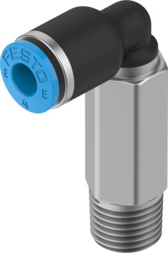 Push-in L-fitting, long