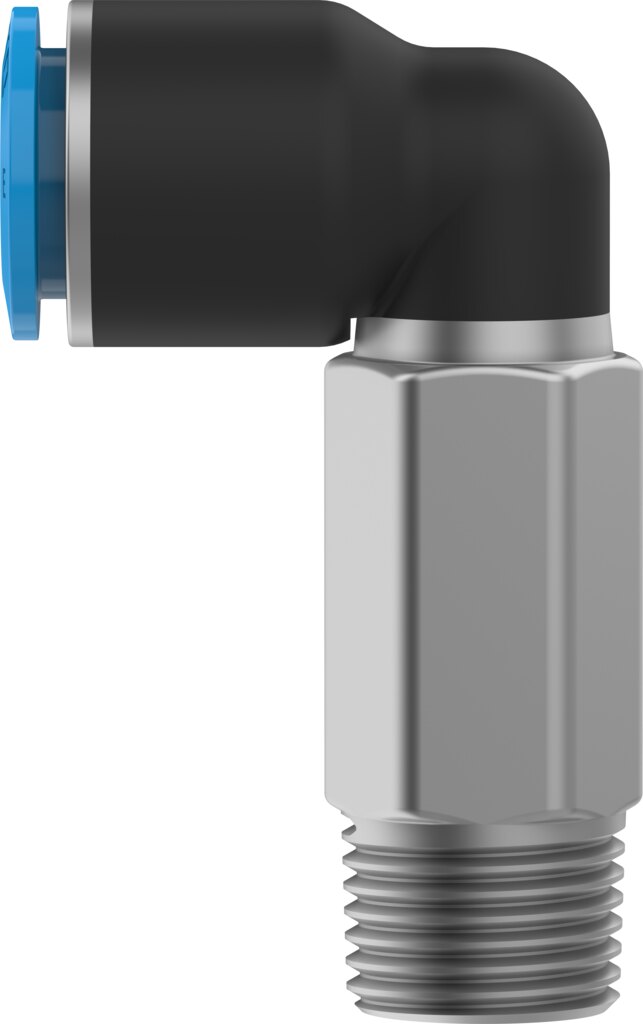 Push-in L-fitting, long