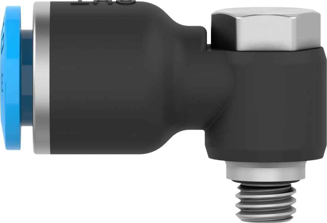 Push-in L-fitting