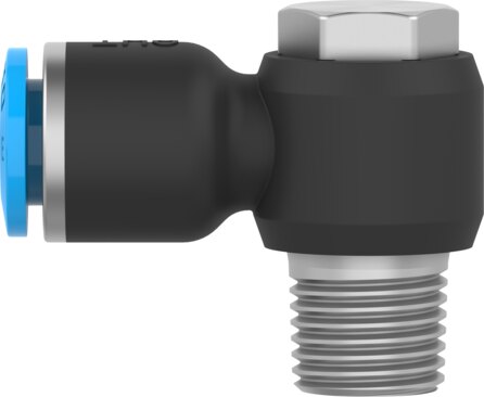 Push-in L-fitting