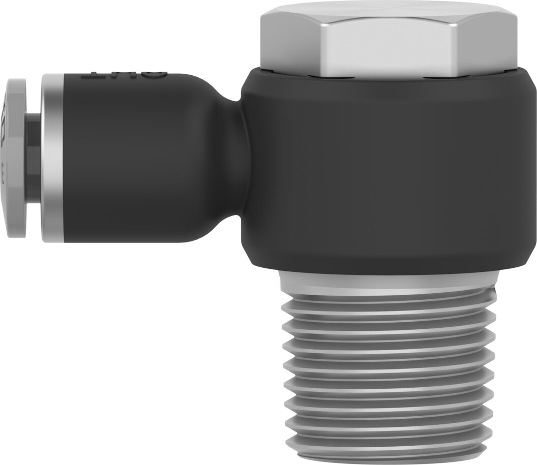 Push-in L-fitting