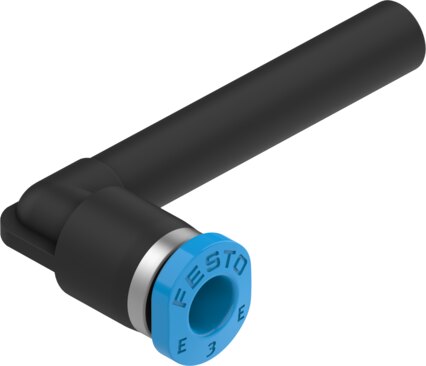 Push-in L-connector