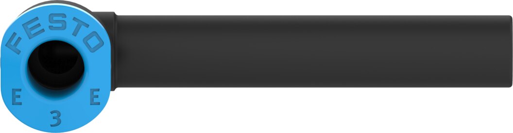 Push-in L-connector