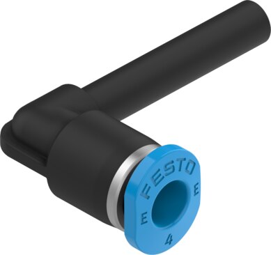Push-in L-connector