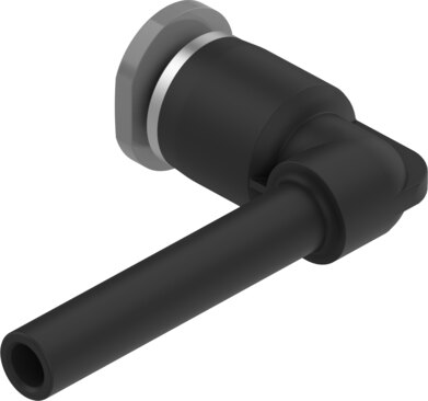 Push-in L-connector