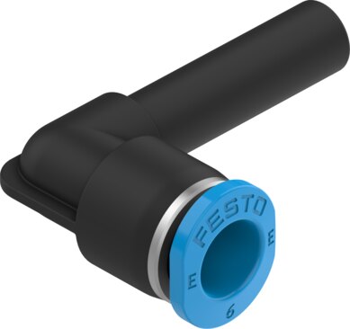 Push-in L-connector