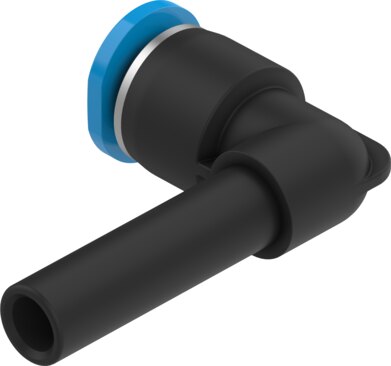 Push-in L-connector