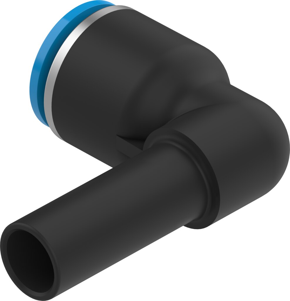 Push-in L-connector