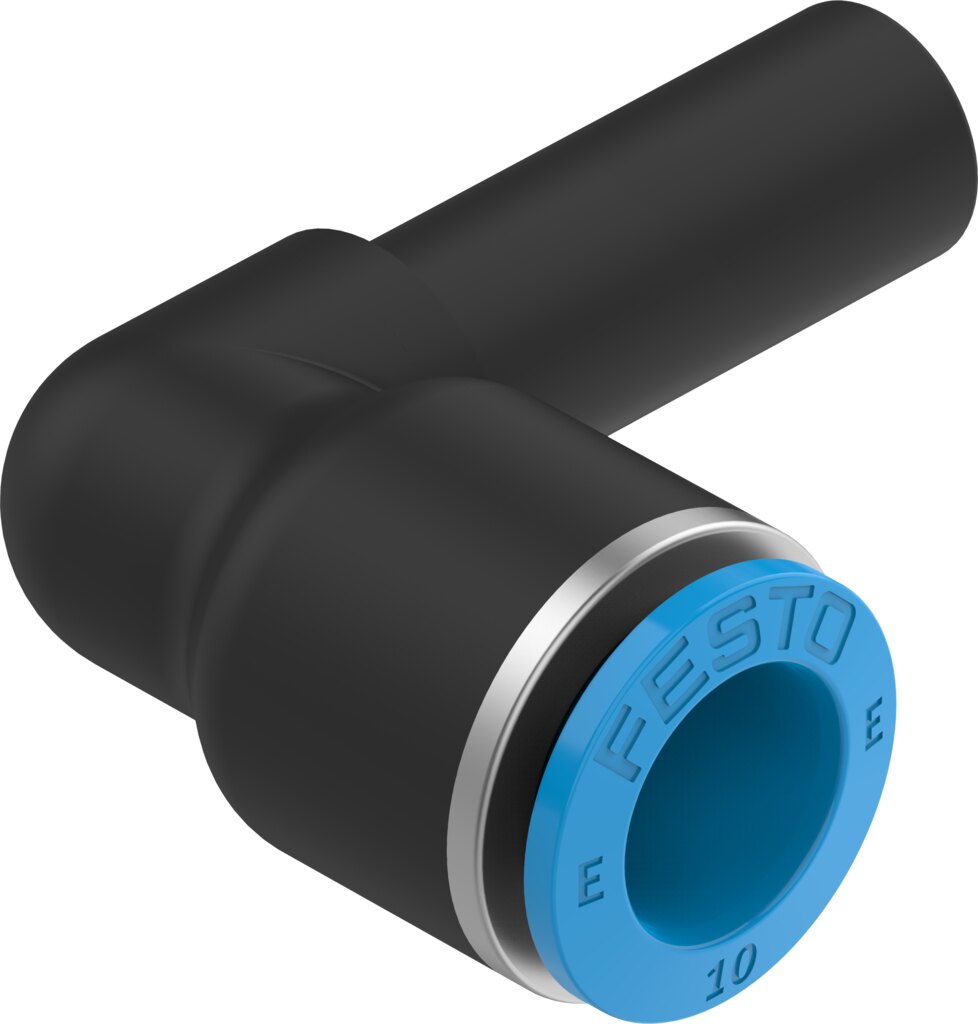 Push-in L-connector