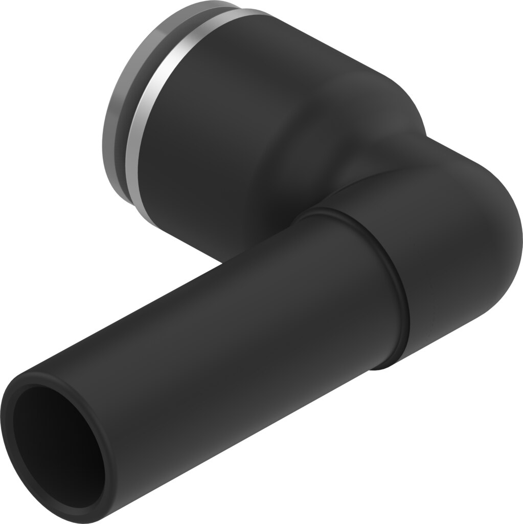 Push-in L-connector