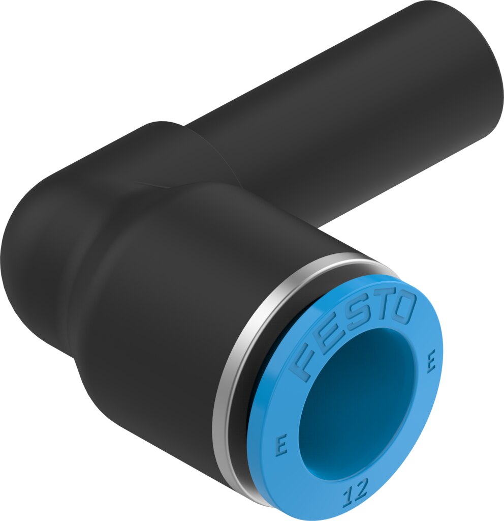 Push-in L-connector