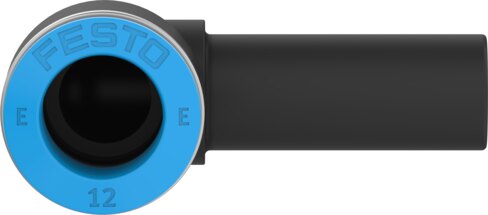 Push-in L-connector