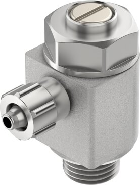 One-way flow control valve