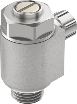 One-way flow control valve
