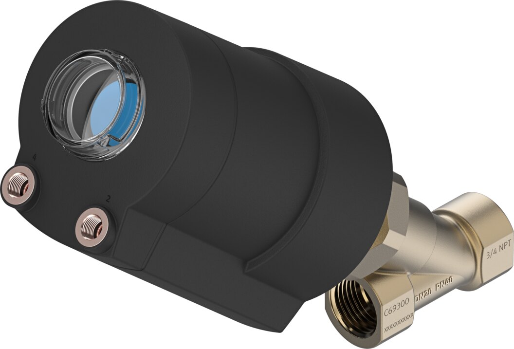 Angle seat valve