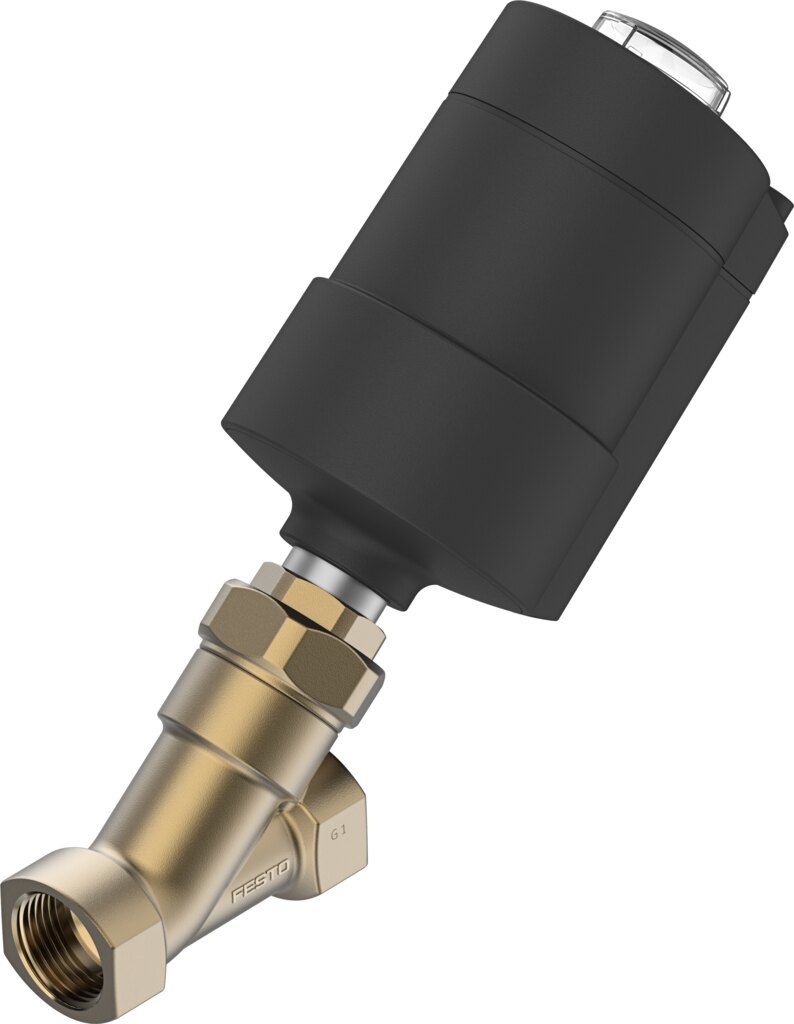 Angle seat valve