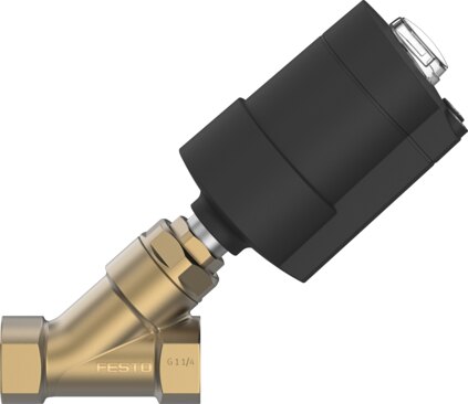 Angle seat valve