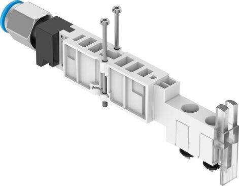 Vertical pressure supply plate