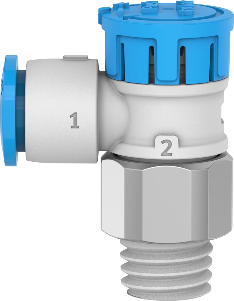 One-way flow control valve