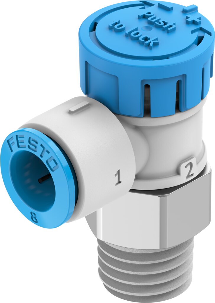 One-way flow control valve