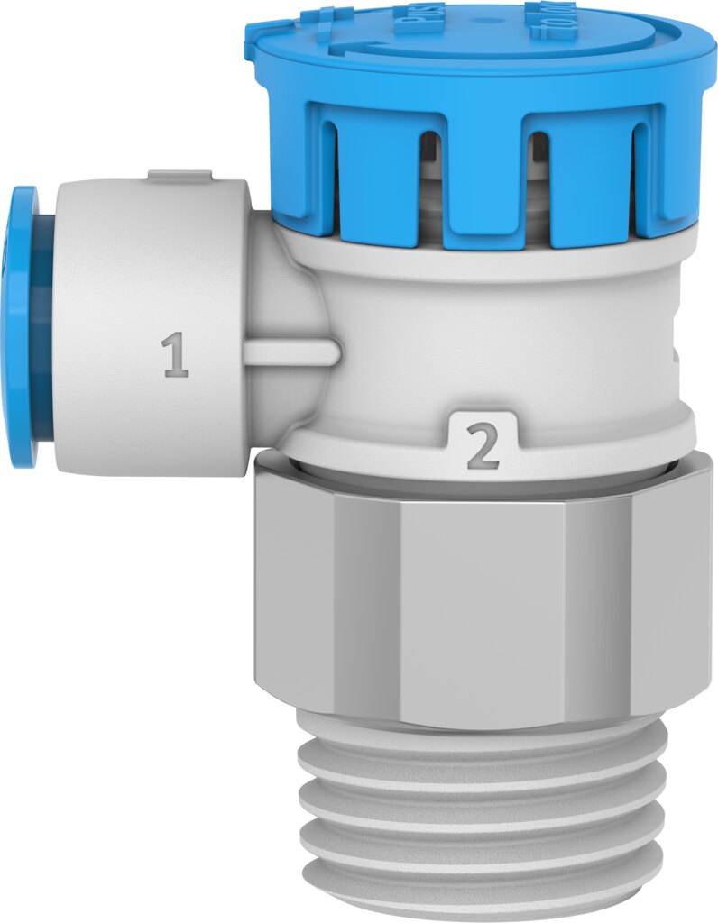 One-way flow control valve