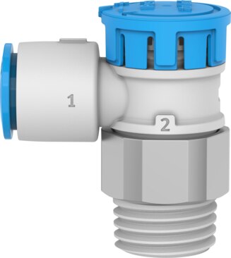 One-way flow control valve