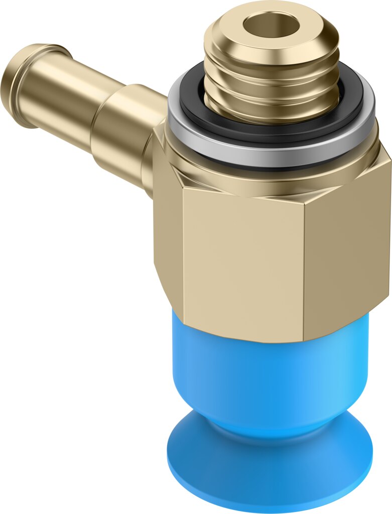 Suction cup with connection