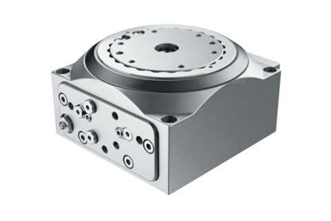 Pneumatic rotary indexing table DHTG
