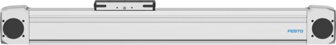 Toothed belt axis