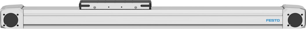 Toothed belt axis