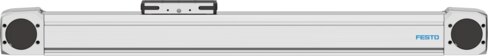 Toothed belt axis