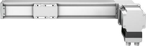 Toothed belt axis unit